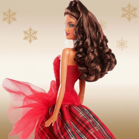 Lalka barbie holiday brunetka