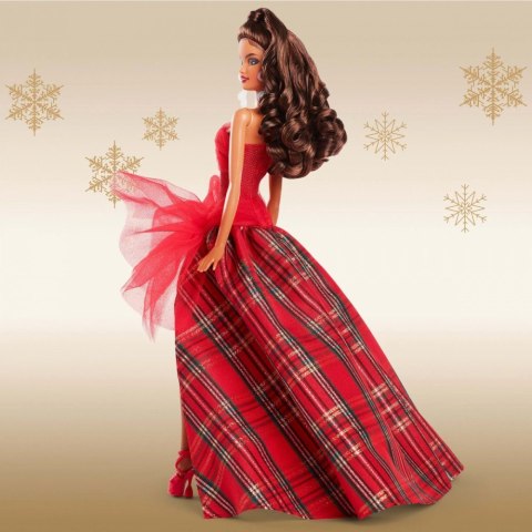 Lalka barbie holiday brunetka