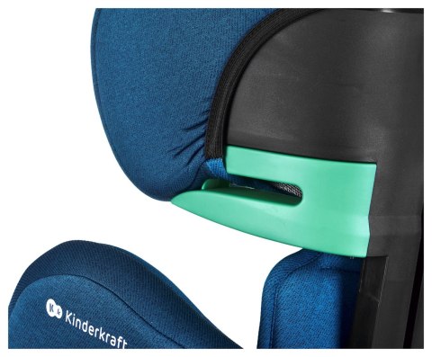 Kinderkraft Fotel Junior Fix 2 i-Size 100-150cm Harbor Blue