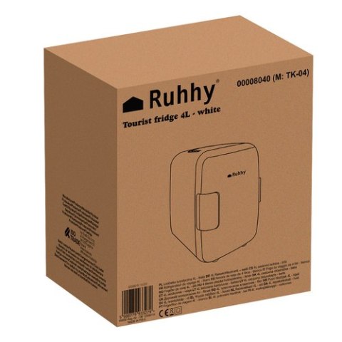 Lodówka turystyczna 4L - biała