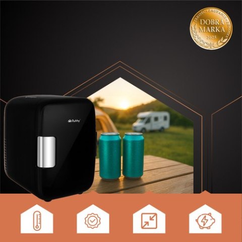 Lodówka turystyczna 4L - czarna