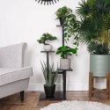 Kwietnik Stojak na Kwiaty 4-Poziomowy Kaskada Metalowy Loft VILDE 84 cm