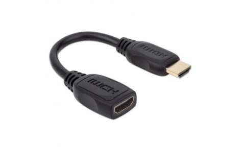 MANHATTAN 354523 0.2m /s1x HDMI (wtyk) 1x HDMI (gniazdo)