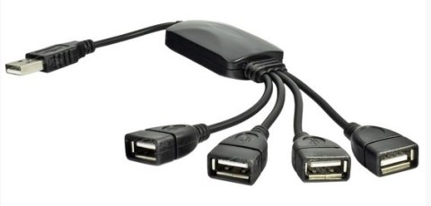 Adapter AKYGA USB 2.0 - 4x USB 2.0 AK-AD-13 USB 2.0 Typ A - 4 x USB 2.0 Typ A