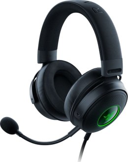 Słuchawki z mikrofonem RAZER Kraken V3 Czarno-zielony Czarno-zielony
