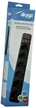 Listwa zasilająca AKYGA SP06B AK-SP-06B