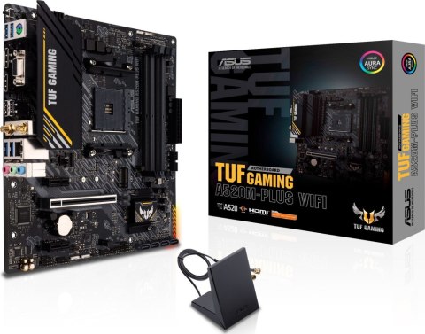 Płyta główna ASUS TUF GAMING A520M-PLUS WIFI (Socket AM4 /micro ATX)