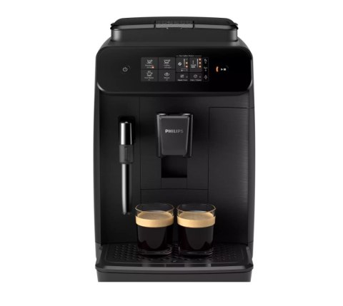 Philips Ekspres do kawy | EP0820/00 | Ciśnienie pompy 15 bar | Wbudowany spieniacz do mleka | W pełni automatyczny | 1500 W | Czarny