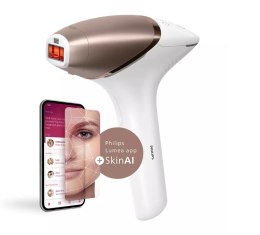 Philips Philips | IPL Hair remover with SenseIQ | BRI973/00 | Bulb lifetime (flashes) 450.000 | Number of power levels 5 | White/Rose Go