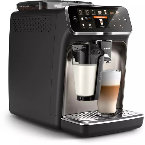 Philips Philips | Series 5400 Coffee Maker | EP5447/90 | Pump pressure 15 bar | Built-in milk frother | Fully Automatic | 1500 W | Black