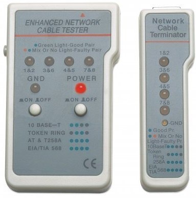 Tester okablowania RJ11 /RJ45