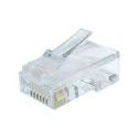 Cablexpert Modular plug (adapter) 8P8C for solid CAT6 LAN cable, 10 pcs per bag | Cablexpert