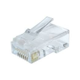 Cablexpert Modular plug (adapter) 8P8C for solid CAT6 LAN cable, 10 pcs per bag | Cablexpert