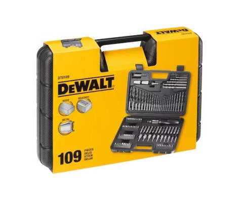 DEWALT DEWALT Set of drills and torsion nozzles, 109 pcs. | DT0109-QZ