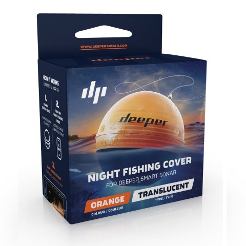 Deeper Deeper | ITGAM0001 | Night cover | Night Fishing Cover | Orange