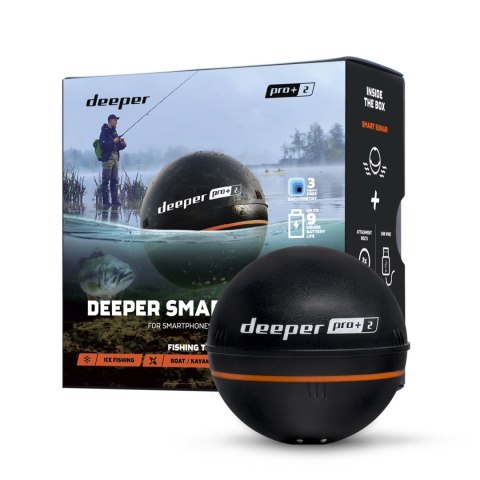 Deeper Deeper | Smart Sonar PRO+2 | Sonar | Yes | Black