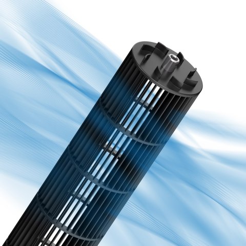 Duux Duux Fan | Elevate | Tower Fan | Biały | Średnica 29 cm | Liczba prędkości 12 | Oscylacja | 4-40 W