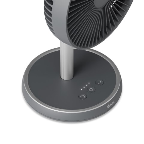 Duux Duux Fan | Rize Flex | Stand Fan | Grey | Diameter 21 cm | Number of speeds 4 | Oscillation | 10 W | No