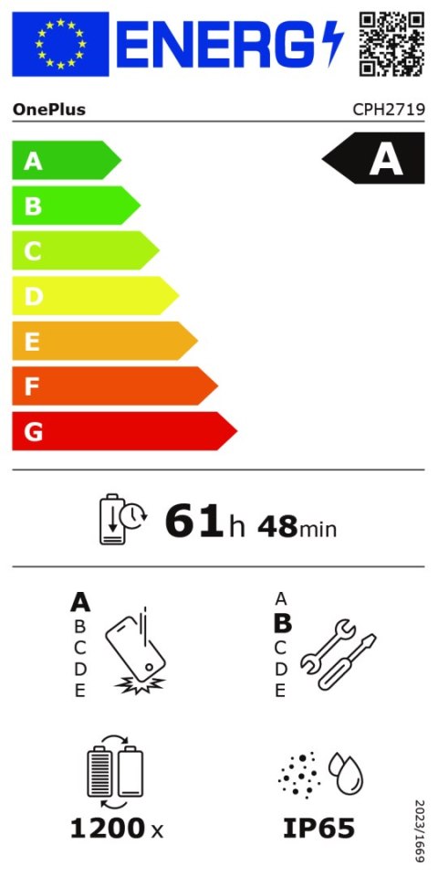 OnePlus OnePlus Nord CE5 (Black Infinity) DS 6.77" Fluid AMOLED 1080x2412/3.35GHz&2.20GHz/256GB/8GB RAM/Android 15/WiFi,BT,5G