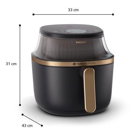 Philips Philips Airfryer | NA332/00 3000 Series | Power 1700 W | Capacity 6.2 L