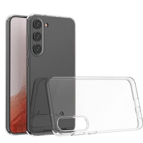 Etui cienki pokrowiec 0.5mm na Samsung Galaxy S23 - przezroczyste