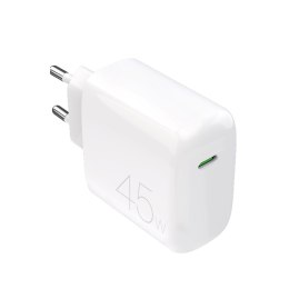 Ładowarka sieciowa kompaktowa USB-C 45W - biała