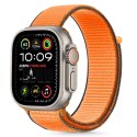 Pasek na Apple Watch 44 / 45 / 46 / 49 mm Nylon - pomarańczowy