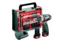 METABO WIERTARKO-WRĘTARKA AKUM. 12V BS BASIC SET 2*2.0AH + 41 AKC.