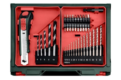 METABO WIERTARKO-WRĘTARKA AKUM. 12V BS BASIC SET 2*2.0AH + 41 AKC.