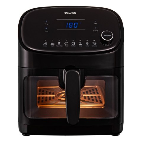Frytownica beztłuszczowa 4SWISS ABB-021 ABB-021 BK (5.5l /1350W /Czarny )