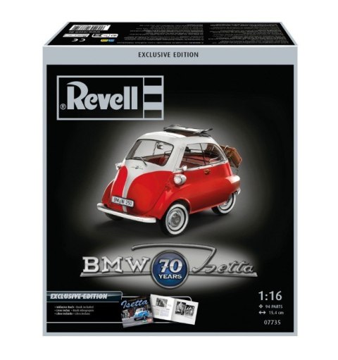 Model plastikowy bmw isetta 250 70th an. 1/16