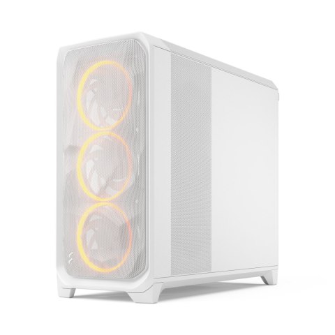 Fractal Design Fractal Design Meshify 3 XL | White RGB TG Clear Tint | Mid-Tower | Power supply included No | ATX