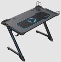 Onex Onex | Biurko gamingowe RGB z uchwytem na kubek, haczykiem na zestaw słuchawkowy, uchwytem na gamepada, 114 cm (szer.) | GD1200Z