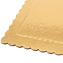 Podkład pod Tort Kwadrat Złoty 34 x 34 cm ORION Gruba Tektura