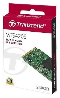 Dysk SSD M.2 TRANSCEND MTS420S 240 GB (M.2 2242″ /240 GB )