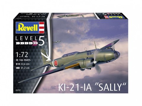 Model plastikowy ki-21-la sally 1/72