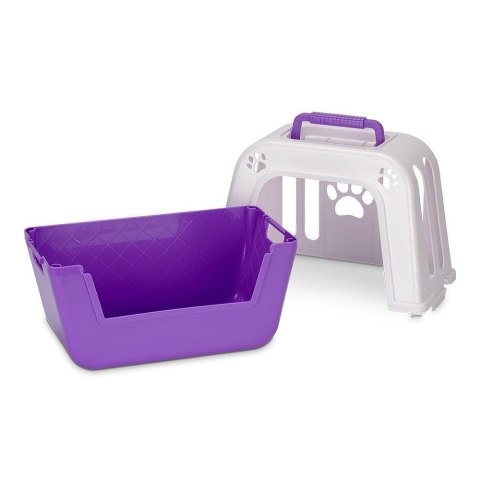 Maskotka interaktywna little live pets - piesek z transporterem