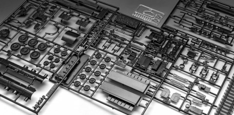 Model do sklejania lokomotywa express locomotive br18 1/87