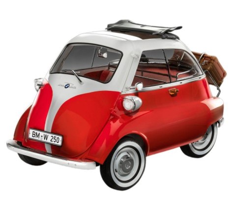 Model plastikowy bmw isetta 250 70th an. 1/16