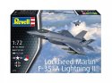 Model plastikowy lockheed martin f-35a lightning ii 1/72