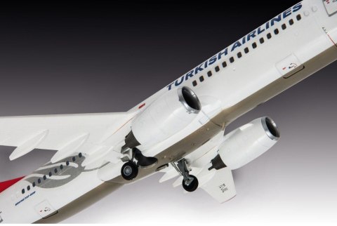 Model plastikowy samolot boeing 737-800 turkish air 1/144