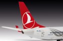 Model plastikowy samolot boeing 737-800 turkish air 1/144