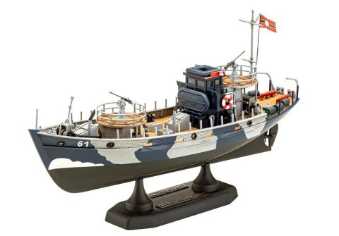 Model plastikowy statek kfk krieg sfischkutter 1/144