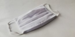 Maska dwuwarstwowa bawełn.165*105mm z gumkami opak.50szt