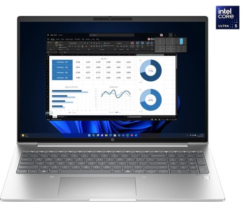 Notebook HP ProBook 460 G11 (16"/U5-125U /Intel® Graphics/16GB/SSD512GB/W11H/Srebrny)