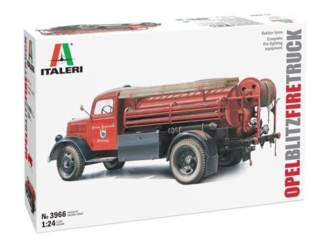 Model plastikowy opel blitz firetruck 1/24