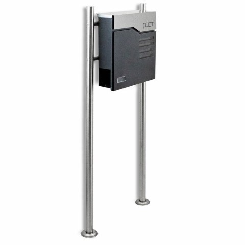 Nowoczesna i stylowa Skrzynka pocztowa na Listy i gazety ze stali nierdzewnej