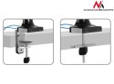 Uchwyt biurkowy do monitora Maclean, gazowy siłownik, USB 3.0, 13"-27", 6 kg, czarny, MC-673