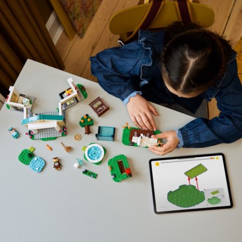 Klocki animal crossing 77056 blathers i kolekcja muzealna