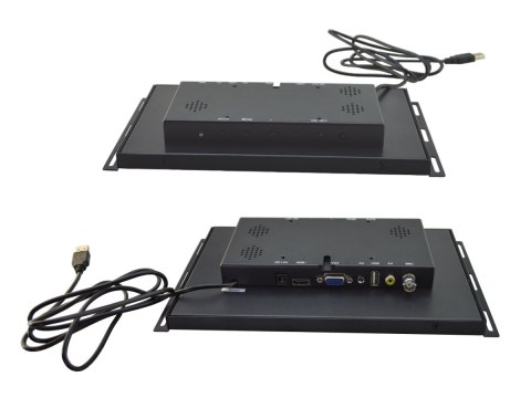 Monitor dotykowy ips open frame led 10cali vga hdmi usb av 12v 230v